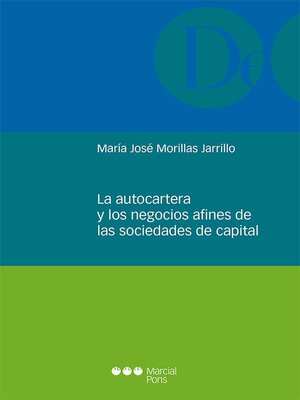 cover image of La autocartera y los negocios afines de las sociedades de capital